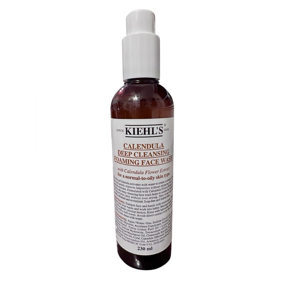 Kiehl’s Calendula Deep Cleansing Foaming Face Wash – 230 ml